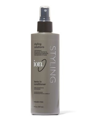 Ion Styling Leave in Conditioner 8OZ, Paraben and Cruelty Free, NEW